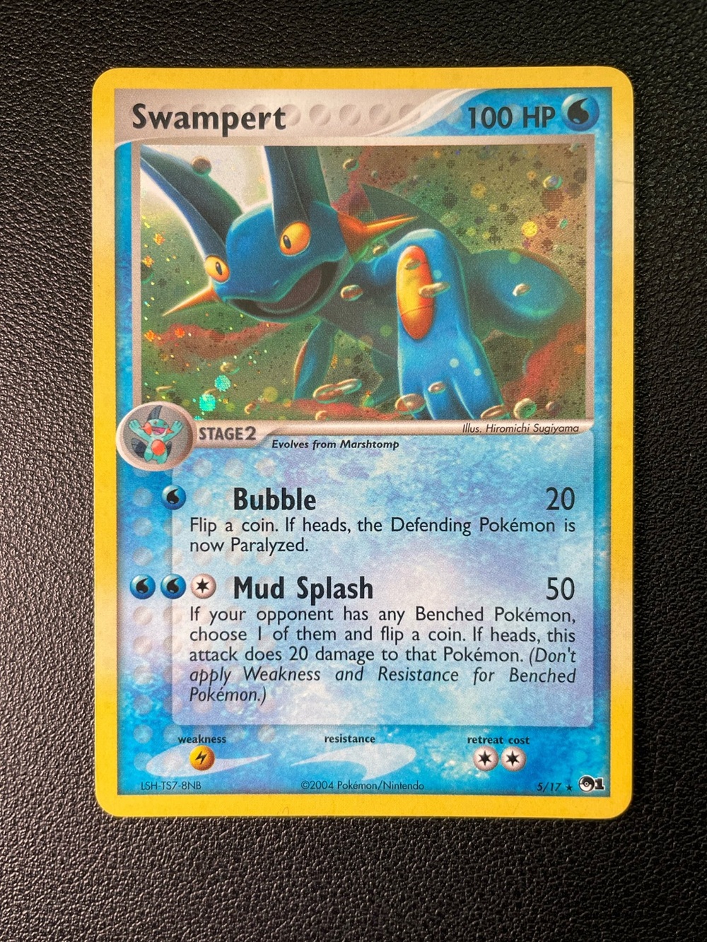 Swampert #5/Holo/Pokemon POP Series 1